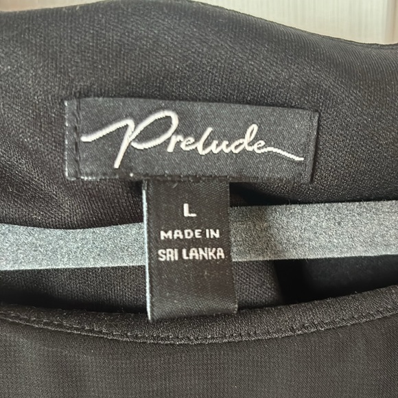 Black evening top - size L - Picture 3 of 6